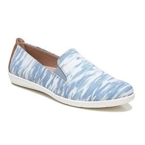 LifeStride Women's Next Level Slip On Shoes Sneakers Blue/White Size 9.5 New